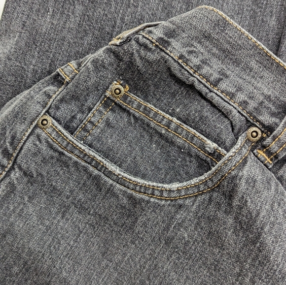 626 Blue Men's US 44x32 Big & Tall Dark Gray Premium Vintage Y2K Denim Jeans - Picture 8 of 9